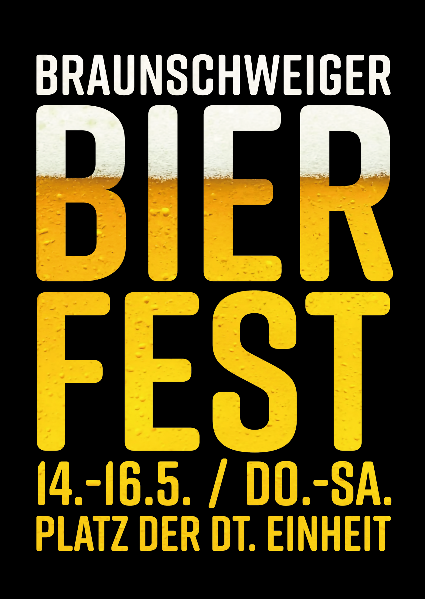 Plakat Bierfest Braunschweig 2026