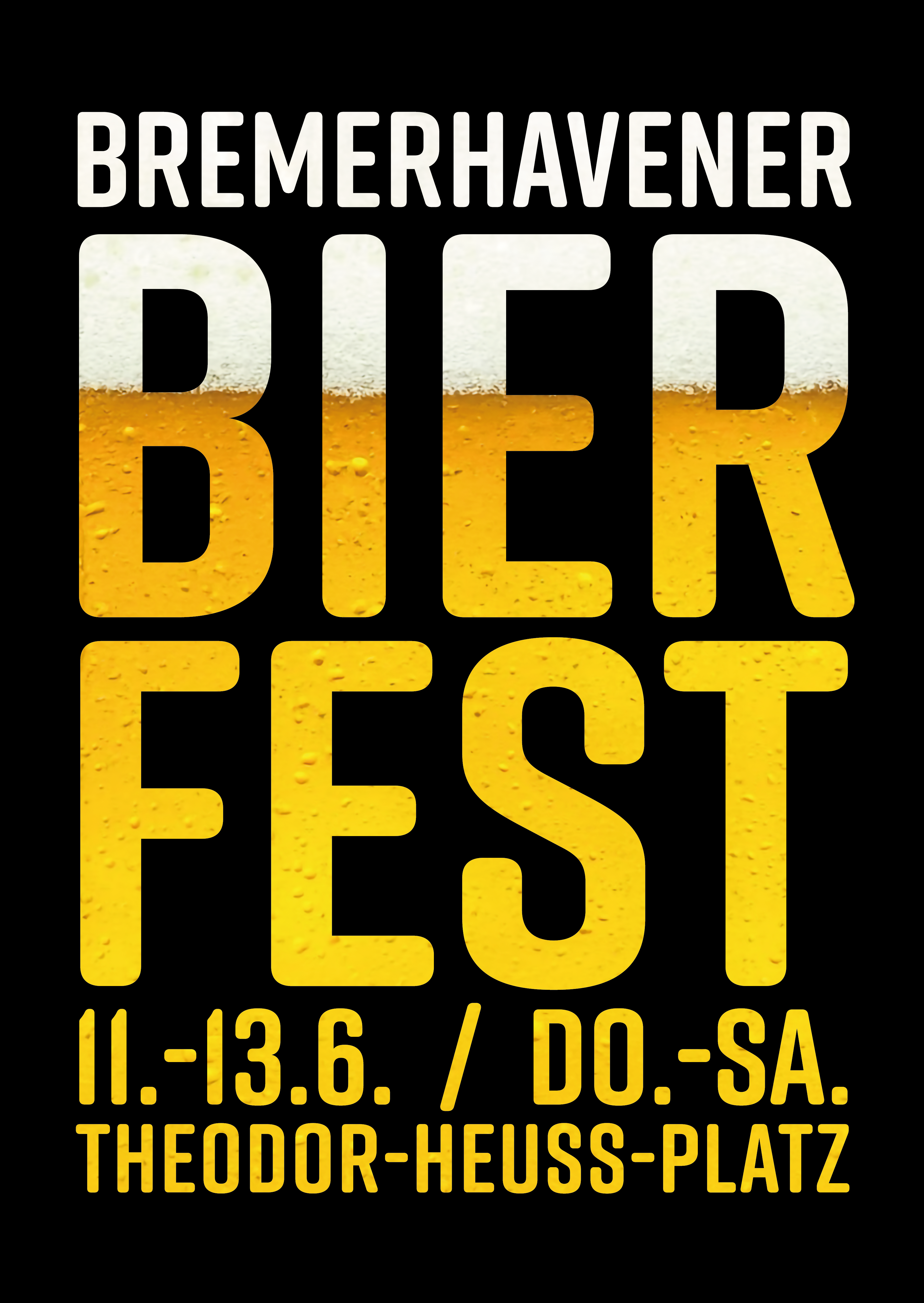 Plakat Bierfest Bremerhaven 2026