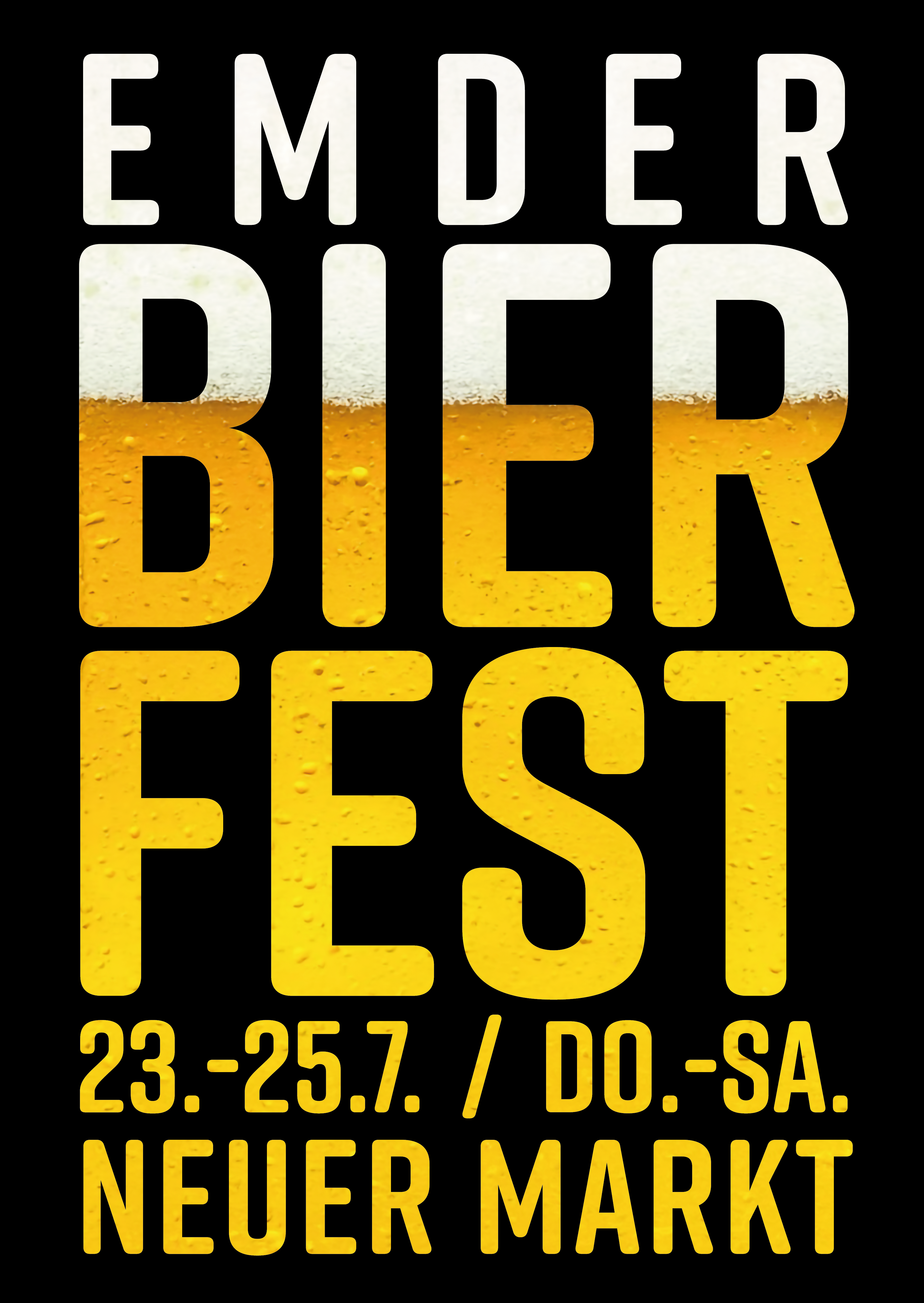 Plakat Bierfest Emden 2026