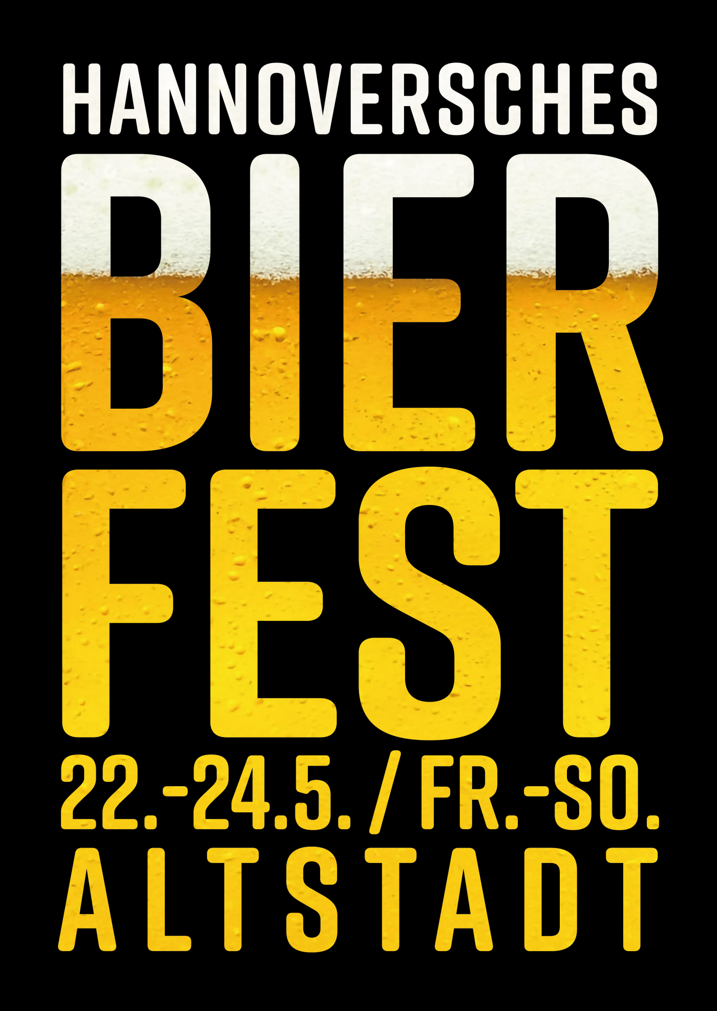 Plakat Bierfest Hannover 2026