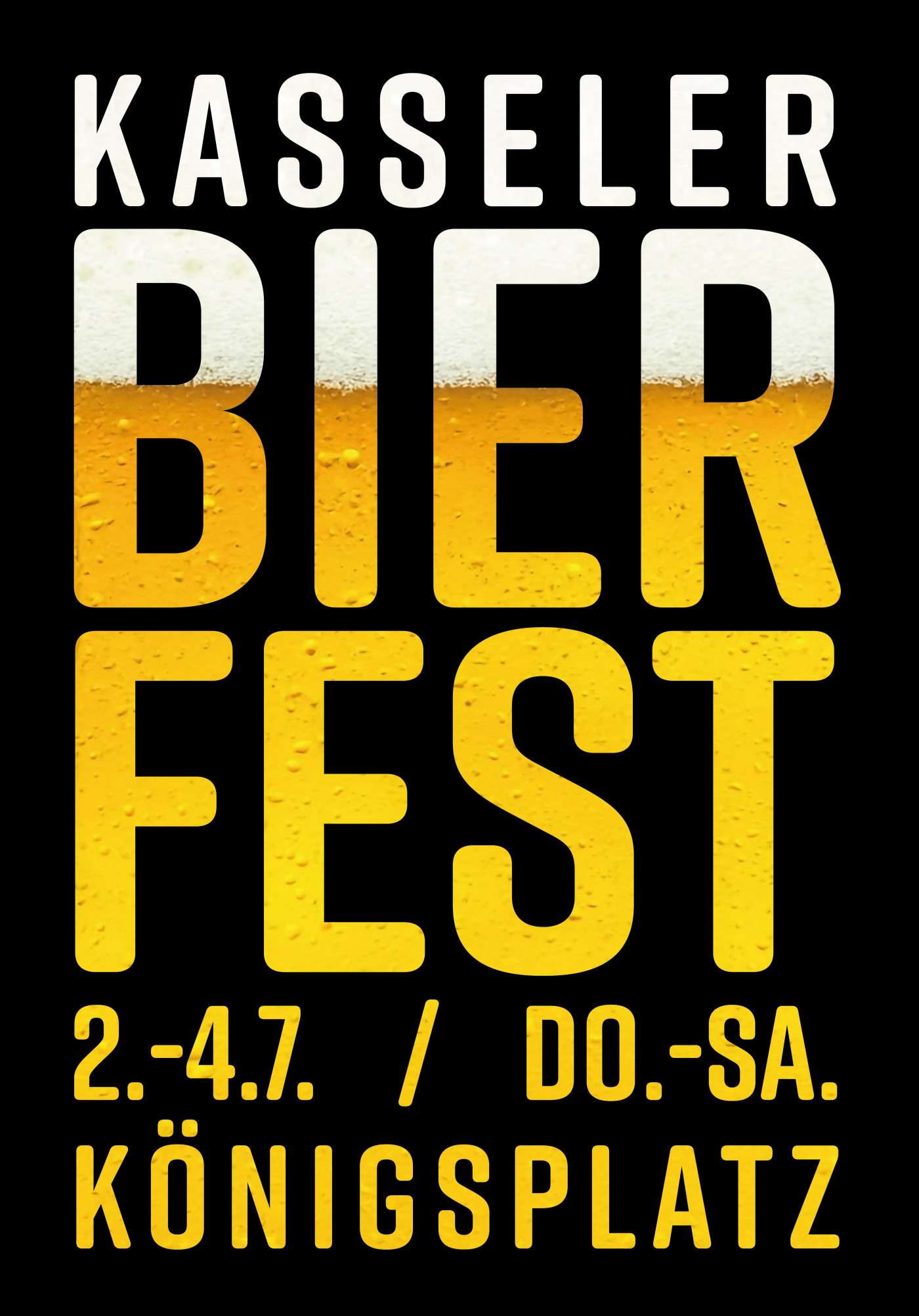 Plakat Bierfest Kassel 2026