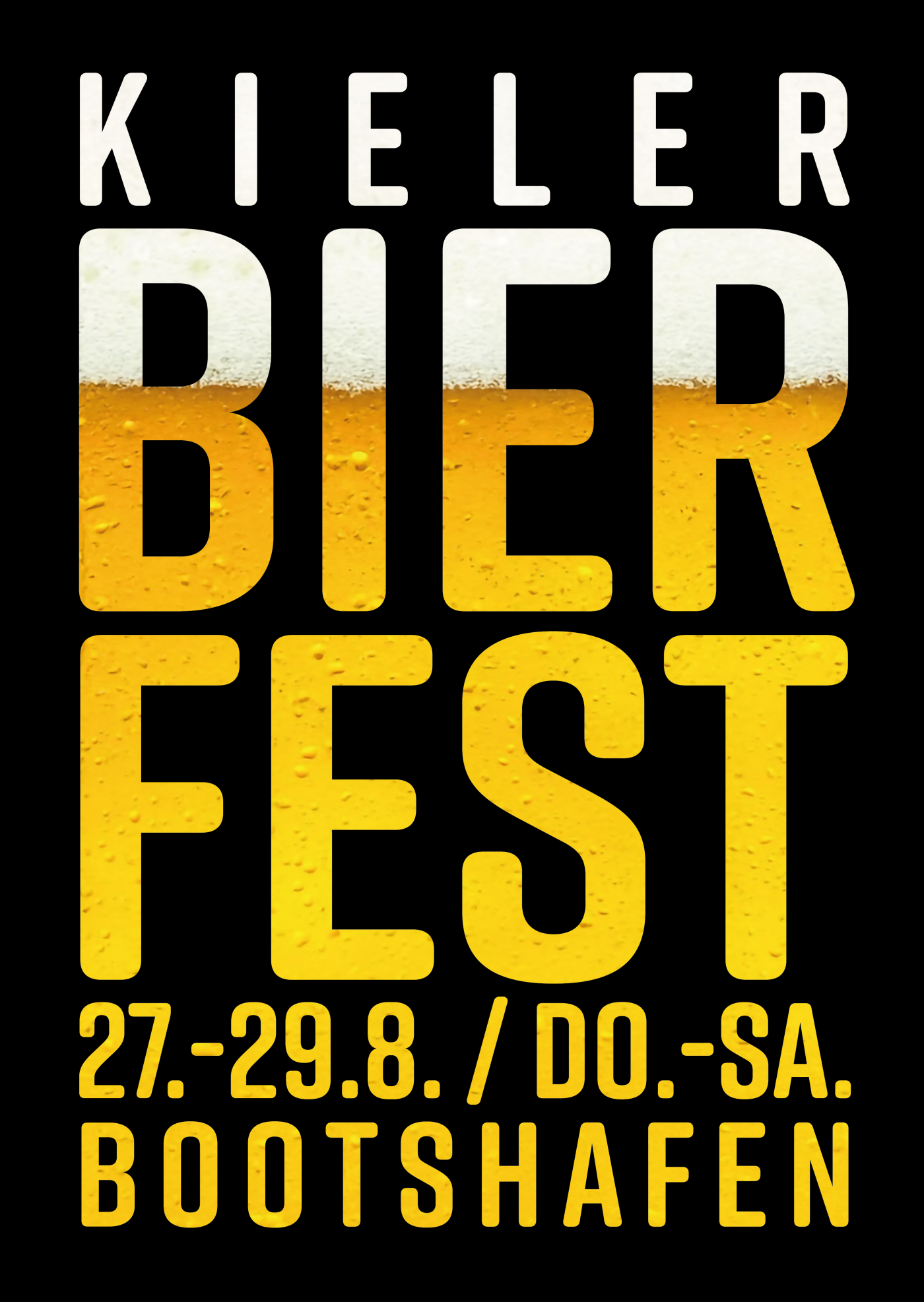 Plakat Bierfest Kiel 2026
