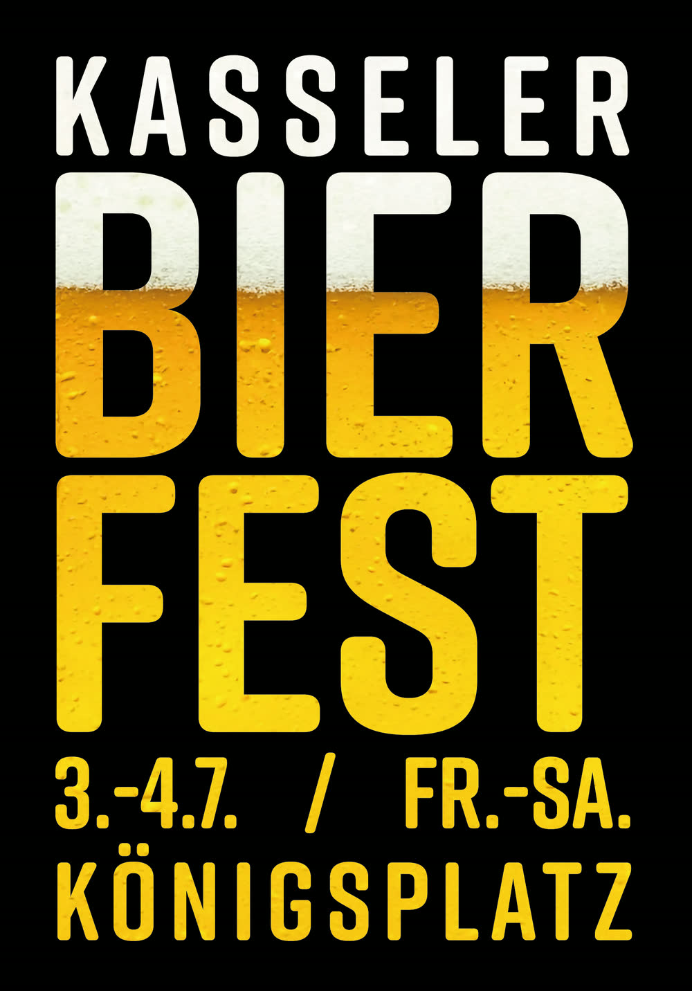 Plakat Bierfest Kassel 2026
